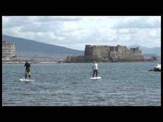 Napoli - Il primo evento di Kite Surf (09.04.14)