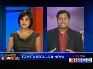 Toyota to recall 45,000 units of Innova in India