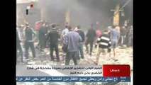 Dual car bombs hit Syrian town