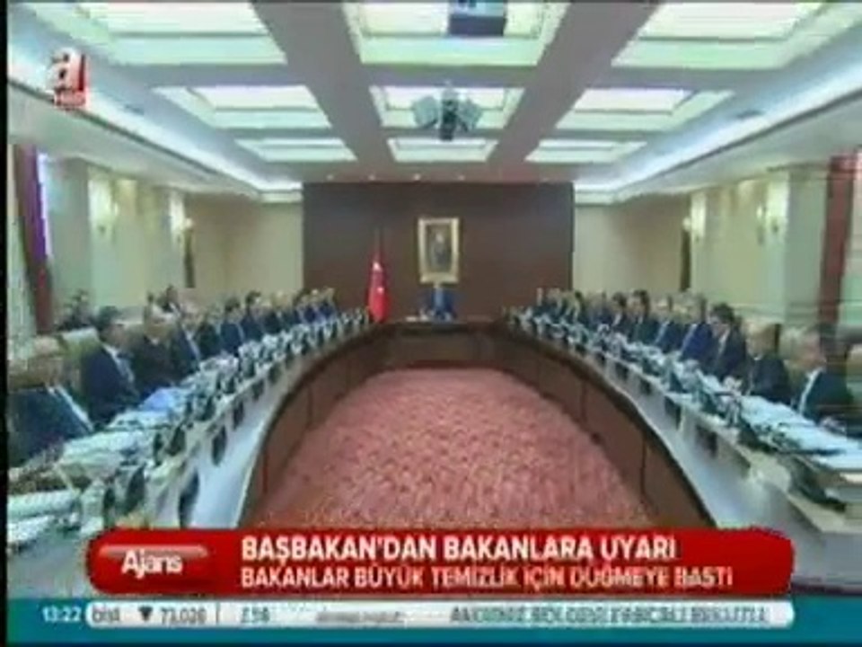 Başbakan Erdoğan, Bakanları Paralel Yapıya İlişkin Uyardı
