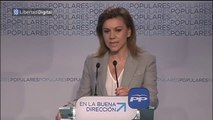 Cospedal anuncia a Cañete como candidato del PP a las elecciones europeas
