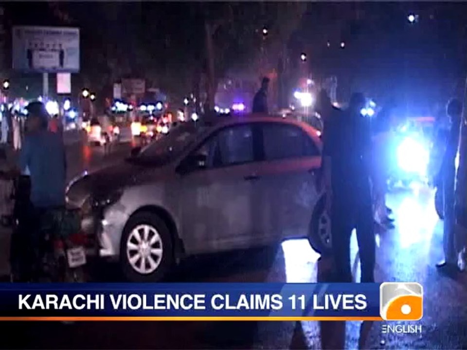 Karachi Violence-10 April 2014