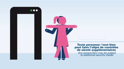 Vidéo explicative : comment bien passer les contrôles de sécurité à l’aéroport ?