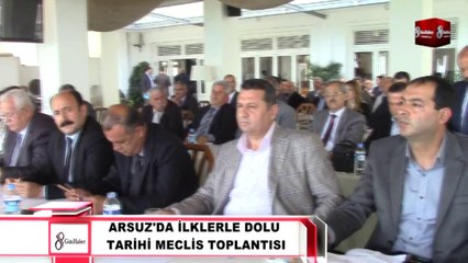 ARSUZ'DA İLKLERLE DOLU TARİHİ MECLİS TOPLANTIISI 8gunhaberr [Yüksek Kalite ve Büyüklük]