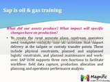 sap is oil and gas online training by sap experts