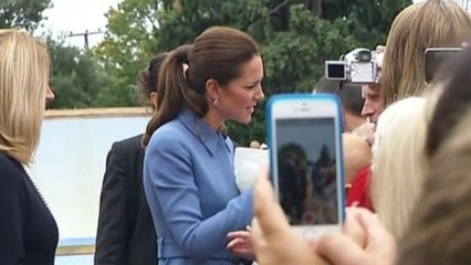 UK royals meet NZ wellwishers