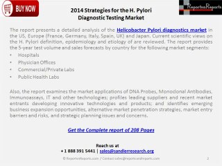 Helicobacter Pylori Diagnostics Market Analysis and Future Developments