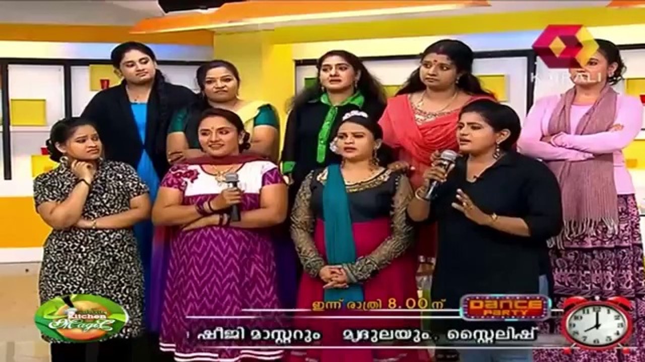 Celebrity Kitchen Magic show-sajitha beti