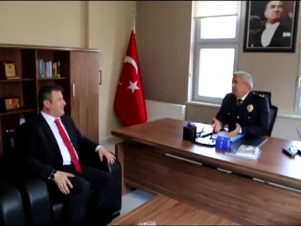 İLÇE EMNİYET'E ZİYARET