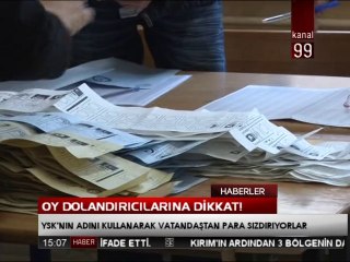 OY DOLANDIRICILARINA DİKKAT