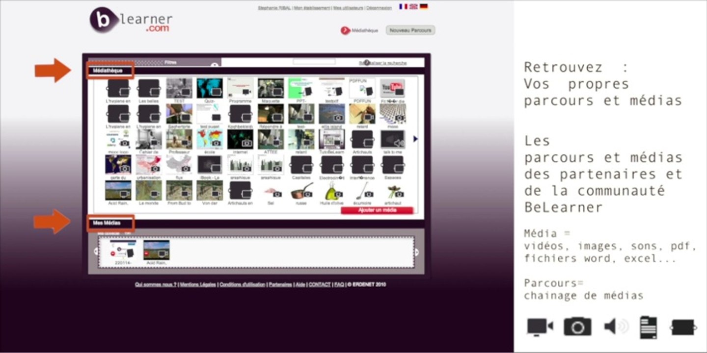 Formation et enseignement avec BeLearner