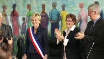 Marlène Mourier s’installe comme nouveau Maire (Bourg-lès-Valence, samedi 5 avril 2014)