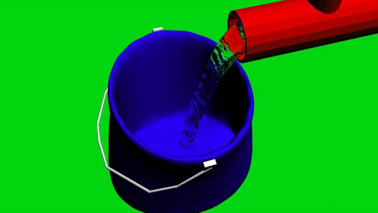 Real FLow Test v-ray
