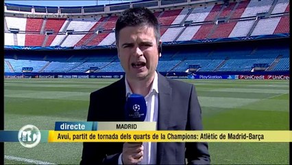 TV3 - Els Matins - El Barça es juga poder disputar la setena semifinal consecutiva de la Lliga de