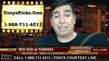 New York Yankees vs. Boston Red Sox Pick Prediction MLB Odds Preview 4-10-2014