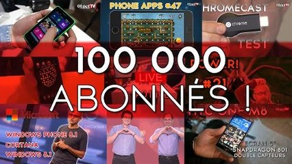 01netTV - 100 000 abonnés !