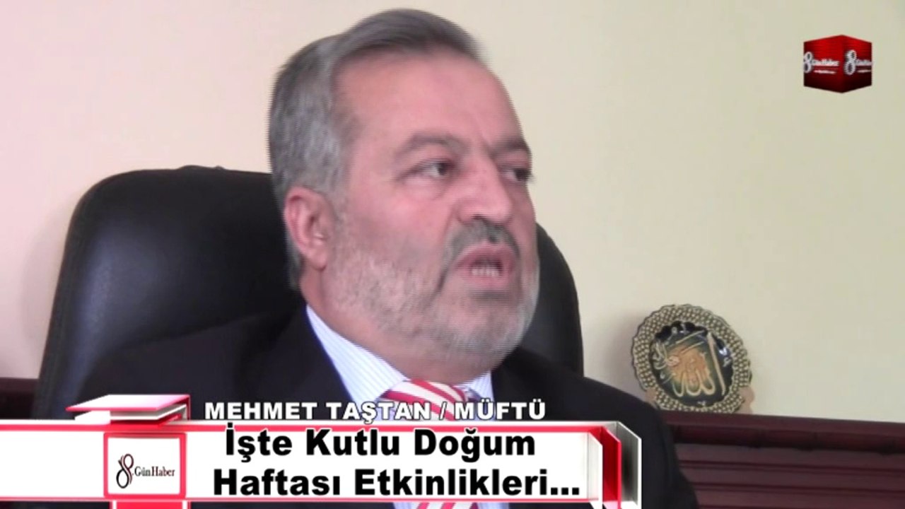 İskenderun Müftüsü Mehmet Taştan Kutlu Doğum Haftası açıklama 8gunhaber [Yüksek Kalite ve Büyüklük]