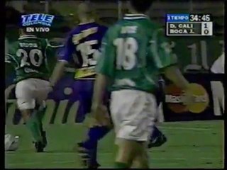 DEPORTIVO CALI 3X0 BOCA JUNIORS (ARG) MAYO 2 DE 2001