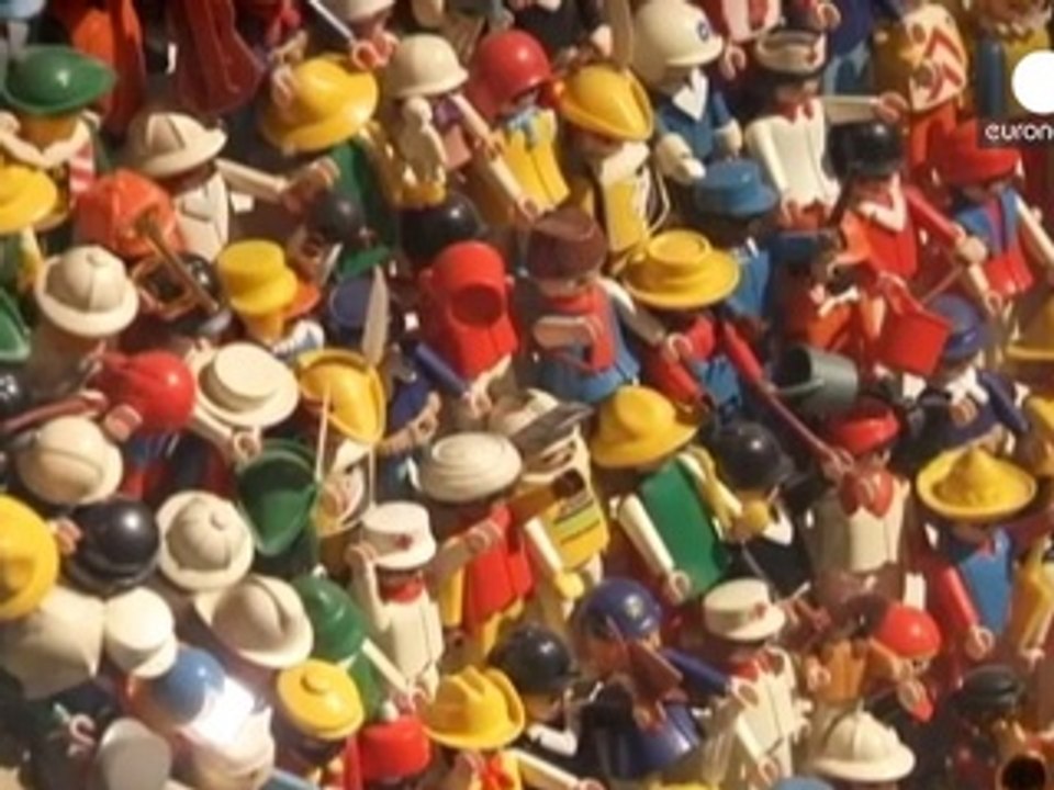 The small world of Playmobil celebrates 40 years of plastic people