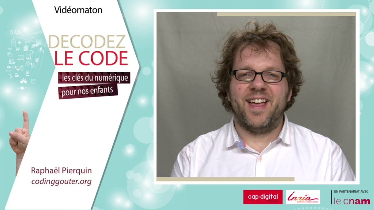 Décodez le code - Raphaël Pierquin - codinggouter.org