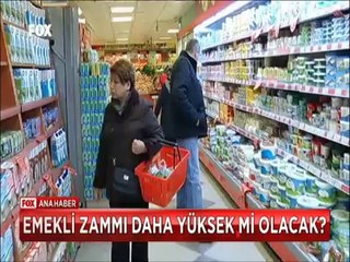 Emekliye özel Enflasyon sepeti