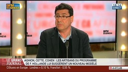 Philippe Aghion, professeur à l'université de Harvard, dans Le Grand Journal - 10/04 1/5