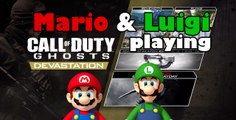Mario and Luigi plays Alien Extinction (COD: GHOSTS) (Devastation: MAYDAY)