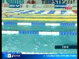 WR 400m Ch d'Europe 2005 Trieste