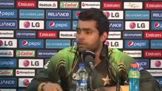 Very funny Press Conference of Pakistani Cricketer Umar Akmal