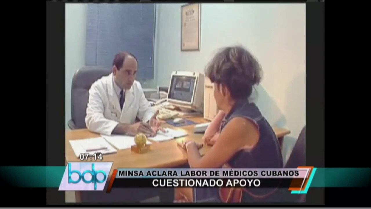 Aseguran que médicos cubanos solo brindan asesorías y capacitación en Essalud