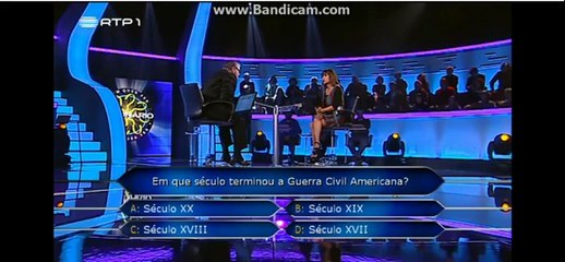 Concorrente indignado pede respeito pelo Benfica no "Quem Quer Ser Milionário"