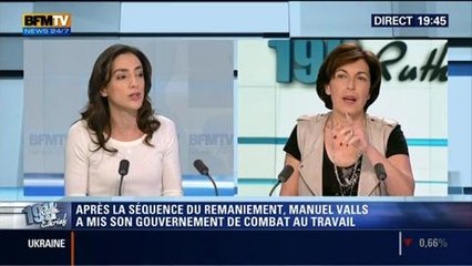 Anna Cabana et David Revault d'Allonnes: le face à face de Ruth Elkrief - 10/04