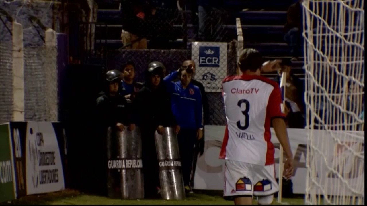 Copa Libertadores: Spieler rammt Ordner