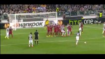 Goal Pirlo - Juventus 1-0 Lyonnais - 10-04-2014