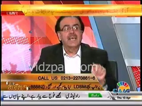 General Raheel Sharif is not Like Pervaiz Musharraf & he won't take step which Musharraf did - Dr.Shahid Masood