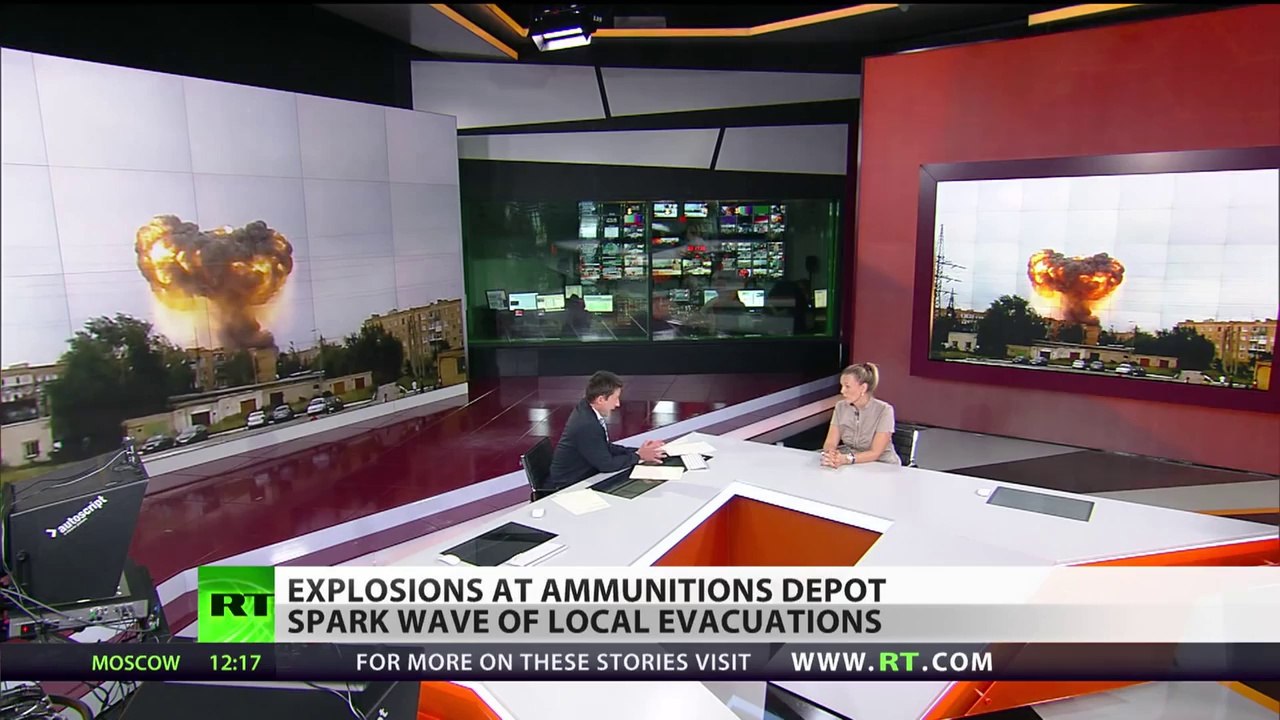 Arsenal Inferno: Explosions at ammo depot spark mass evacuation in Russia