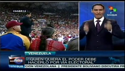 Maestros de Venezuela apoyan al presidente Maduro en su lucha por paz