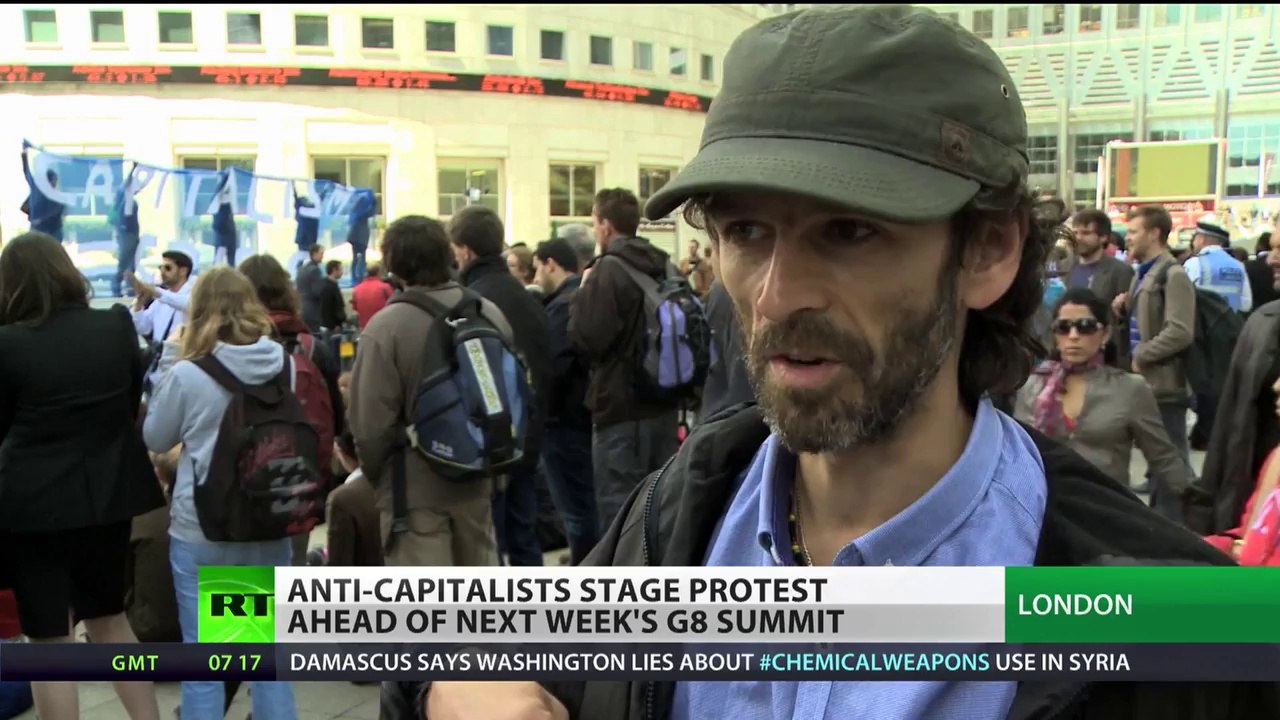 Power to the People: London anti-capitalists rally ahead of G8 summit