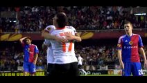 Goal Paco - Valencia 3-0 Basel - 10-04-2014