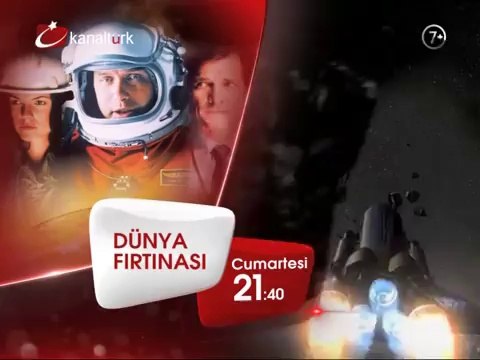 DÜNYA FIRTINASI 12 Nisan Cumartesi akşamı saat 21.40'ta Kanaltürk Sinema Kuşağında!