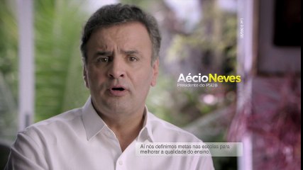 Educação de qualidade é com Aécio Neves