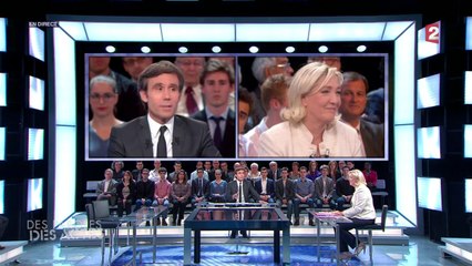 Pourquoi Marine Le Pen n'a pas débattu avec Martin Schulz dans DPDA