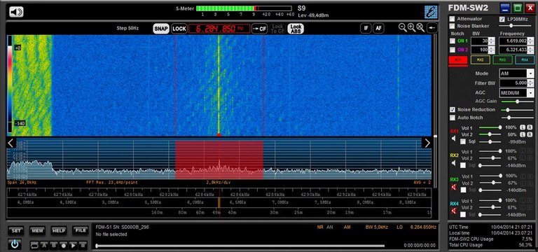 6285 kHz Radio Python 04-10-14