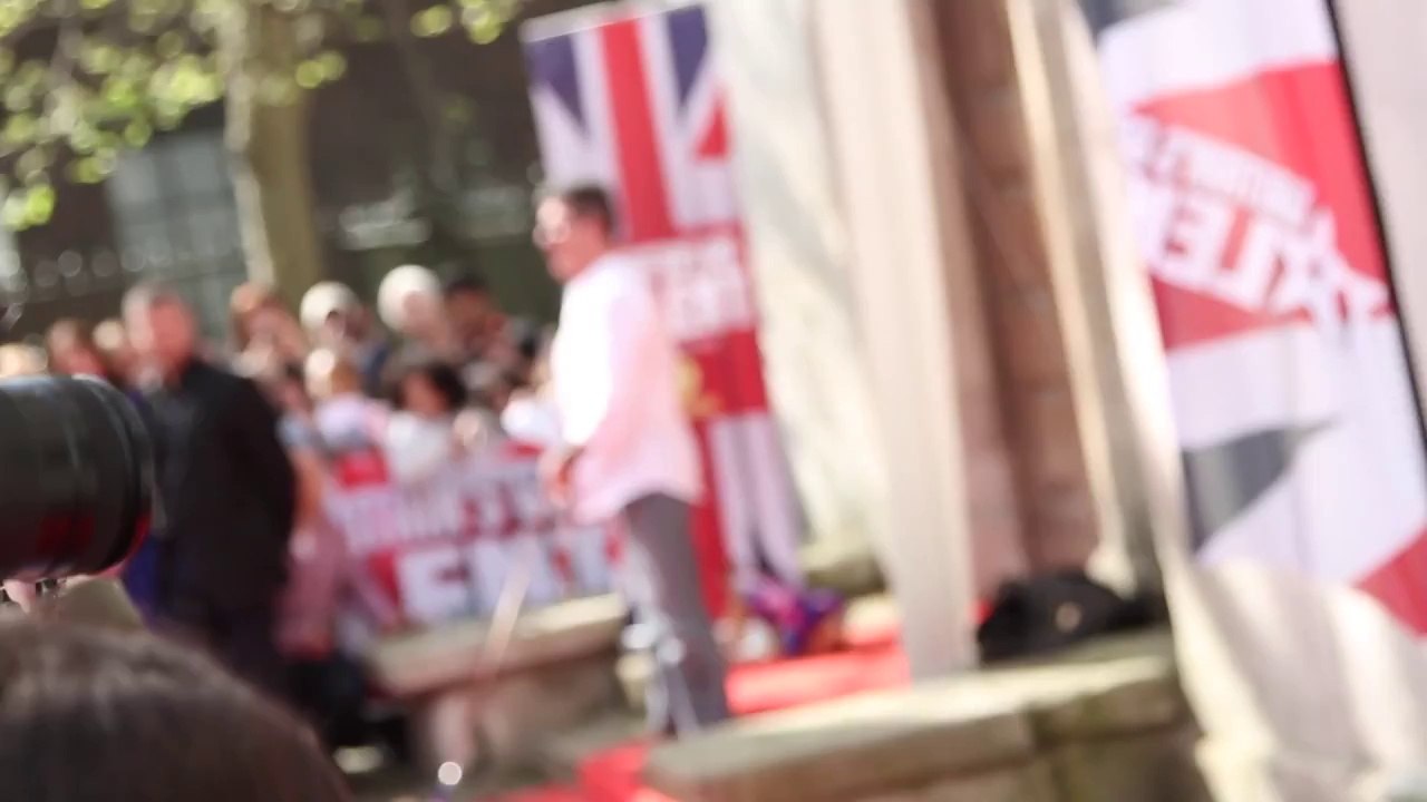 Amanda Holden tells us why Simon Cowell is late, you wont guess this one BGT Launch 2014