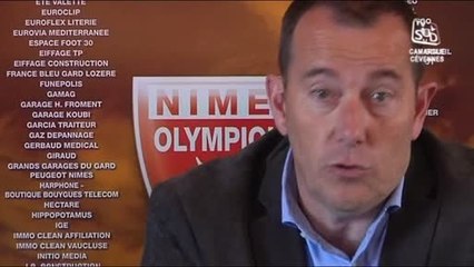 Jean-Marc Conrad, nouveau président de Nîmes Olympique