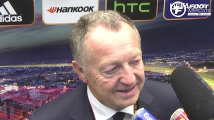 Aulas : "Une main très nette en première mi-temps"