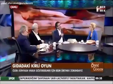Bizi tarım ilacı ve genetiği değiştirilmiş besinlerle hasta yapıyorlar