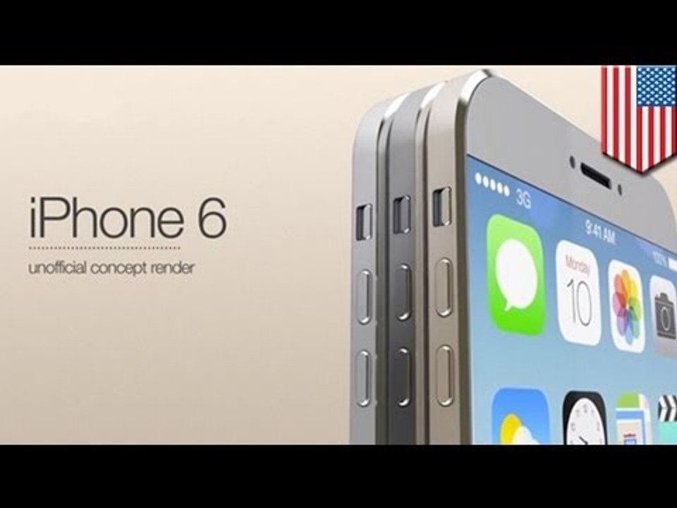 iPhone 6 official video by Apple? New concept renders show off larger, bezel-free display