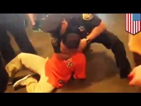 Police brutality? SFPD officer caught on camera putting unruly Giants fan in a chokehold