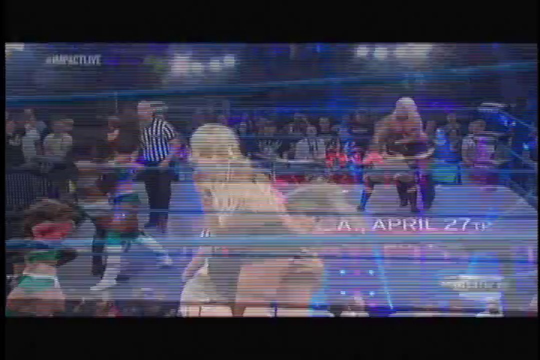 Angelina Love, Gail Kim, Brittany and ODB Knockouts Match